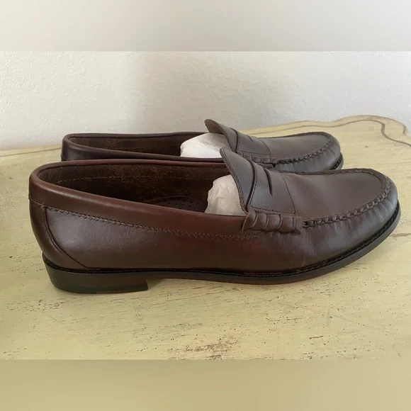 J. Crew Camden loafers with leather soles in Whiskey Size 10 1/2 $258 BJ009